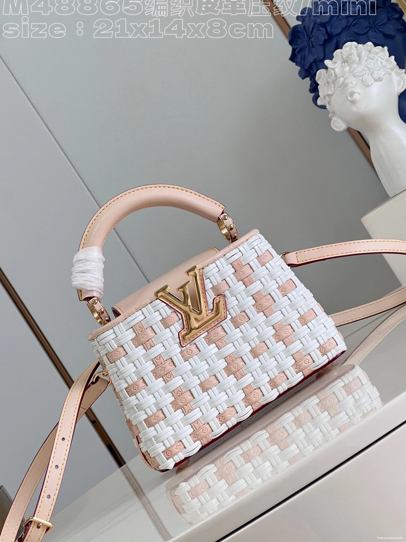 FS CHEAP MINI-21*14*8CM LOUIS VUITTON CAPUCINES 0719
